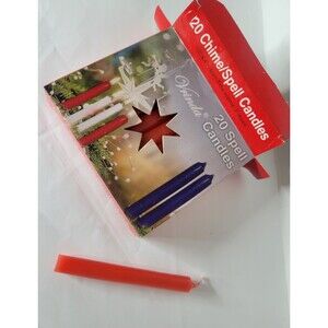 Red Chime Candles 4"